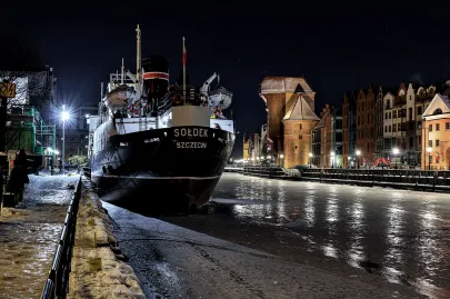 mroźny Gdańsk