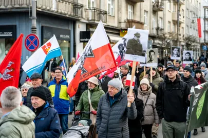 Marsz Żołnierzy Wyklętych w Gdyni