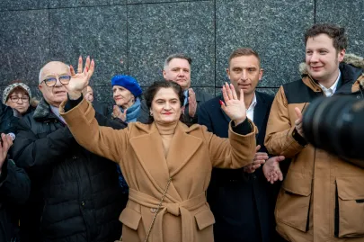 Manifestacja "Solidarni z Bąkiewiczem"