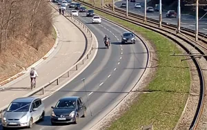 Kolizja na Armii Krajowej w stronę Chełmu