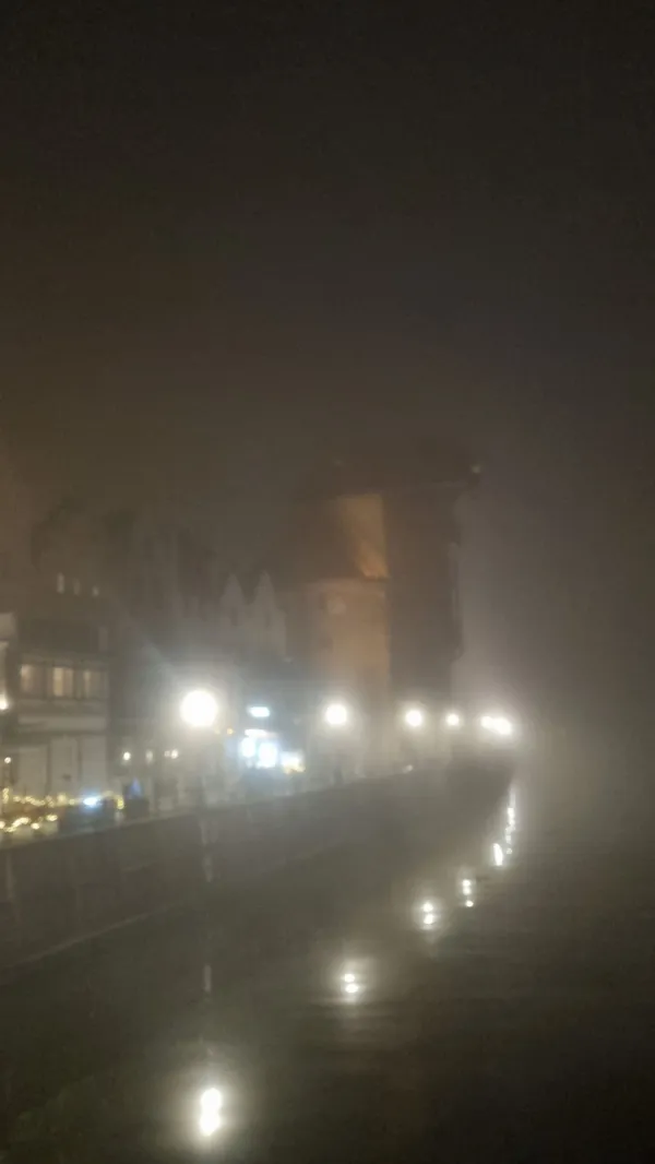 Nad Motławą też mgła!