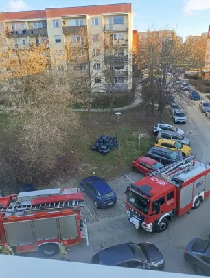 Podpalił mieszkanie na Chełmie