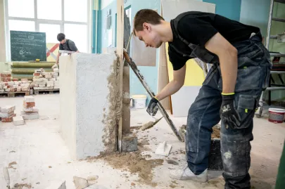Spotkanie w Państwowej Szkole Budownictwa