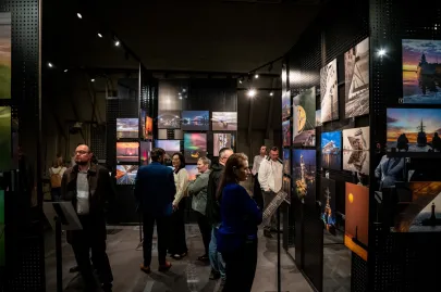 Zakaz fotografowania. Wernisaż wystawy Karola Przybyły