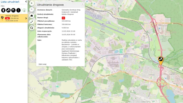 Obwodnica - Legalizacja Odcinkowego Pomiaru Prędkości