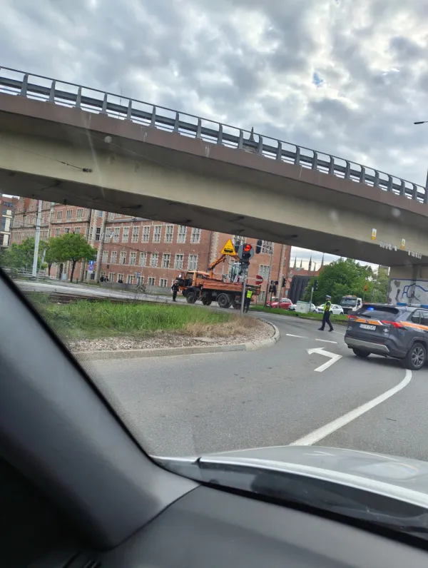 Zerwana trakcja tramwajowa w Gdańsku