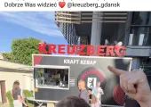 Chajzer ze swoim kebabem jest właśnie we Wrzeszczu