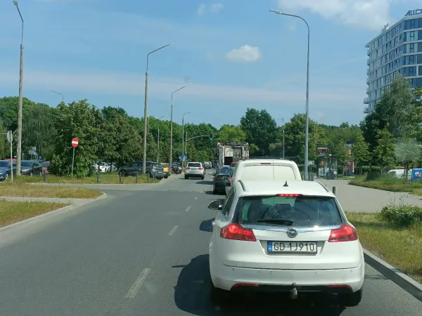 Koreczek przed JPII, tak wcześnie już od tego miejsca.