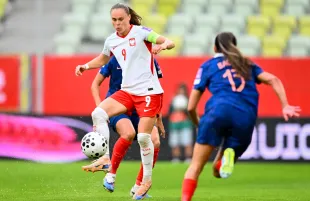 Polska - Francja 0:2. Walka biało-czerwonych i kolejny rekord frekwencji