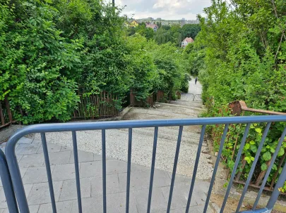 Zamknięte schody na ul. Pobiedzisko