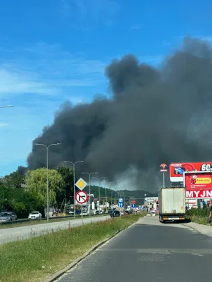 Rumia pożar