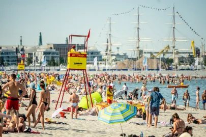 Plaża w Gdyni