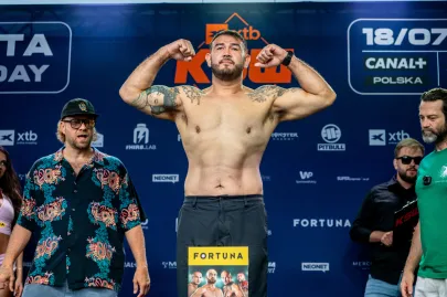 Oficjalna ceremonia ważenia przed galą KSW 120 w Gdyni