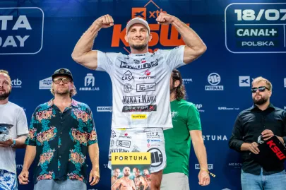 Oficjalna ceremonia ważenia przed galą KSW 120 w Gdyni