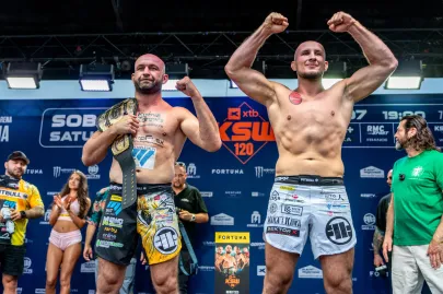 Oficjalna ceremonia ważenia przed galą KSW 120 w Gdyni