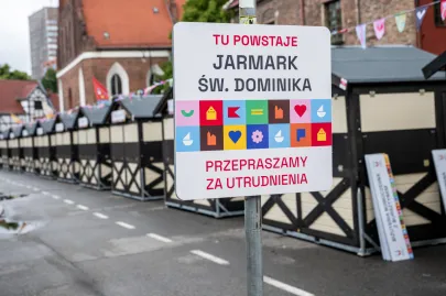 Przygotowania do Jarmarku Dominikańskiego