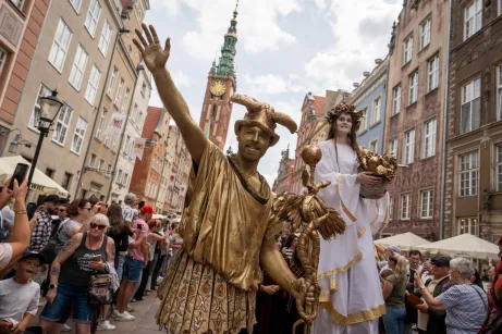Ceremonia otwarcia Jarmarku św, Dominika