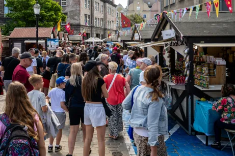 Stoiska gastronomiczne na Jarmarku św. Dominika