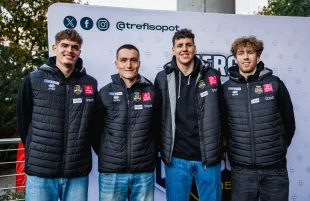 Prezentacja i grill drużyny koszykarzy Energi Trefla Sopot z pierwszym Norwegiem