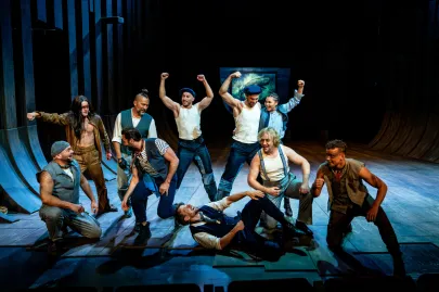 Próba medialna spektaklu Moby Dick w Teatrze Muzycznym w Gdyni