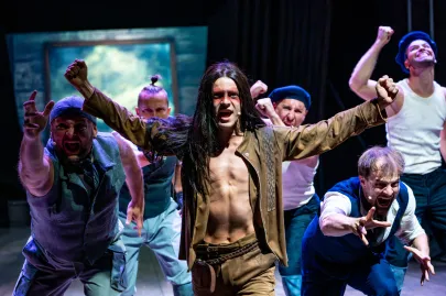 Próba medialna spektaklu Moby Dick w Teatrze Muzycznym w Gdyni