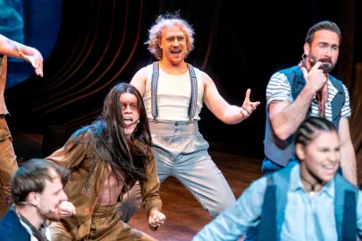 Próba medialna spektaklu Moby Dick w Teatrze Muzycznym w Gdyni