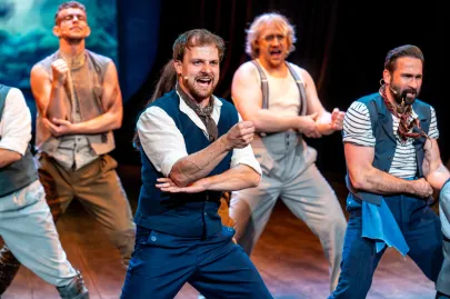 Próba medialna spektaklu Moby Dick w Teatrze Muzycznym w Gdyni