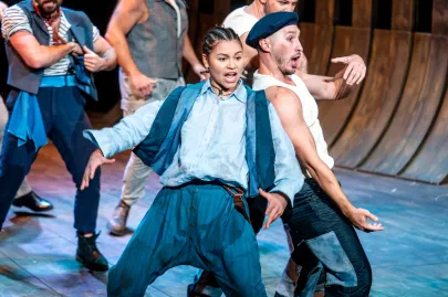 Próba medialna spektaklu Moby Dick w Teatrze Muzycznym w Gdyni