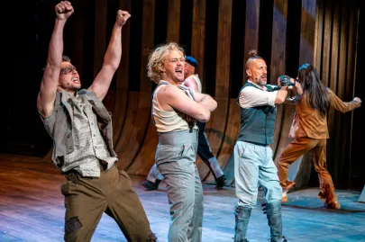 Próba medialna spektaklu Moby Dick w Teatrze Muzycznym w Gdyni