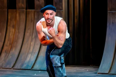 Próba medialna spektaklu Moby Dick w Teatrze Muzycznym w Gdyni