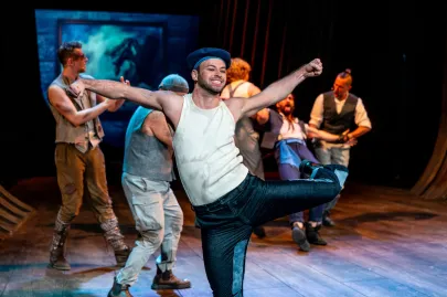 Próba medialna spektaklu Moby Dick w Teatrze Muzycznym w Gdyni