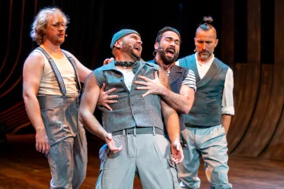 Próba medialna spektaklu Moby Dick w Teatrze Muzycznym w Gdyni