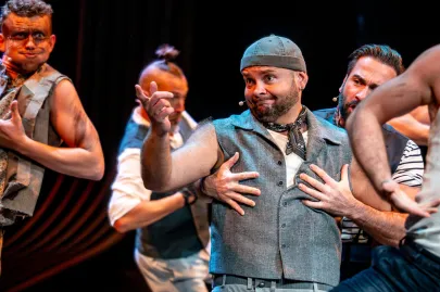 Próba medialna spektaklu Moby Dick w Teatrze Muzycznym w Gdyni