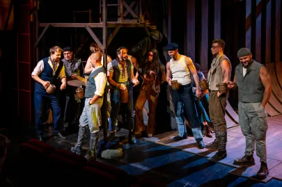 Próba medialna spektaklu Moby Dick w Teatrze Muzycznym w Gdyni