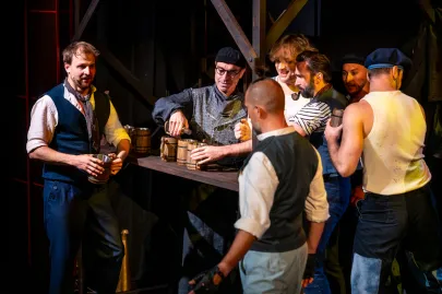 Próba medialna spektaklu Moby Dick w Teatrze Muzycznym w Gdyni