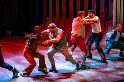 Próba medialna spektaklu Moby Dick w Teatrze Muzycznym w Gdyni