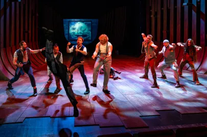 Próba medialna spektaklu Moby Dick w Teatrze Muzycznym w Gdyni