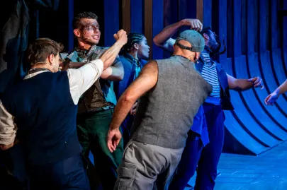 Próba medialna spektaklu Moby Dick w Teatrze Muzycznym w Gdyni