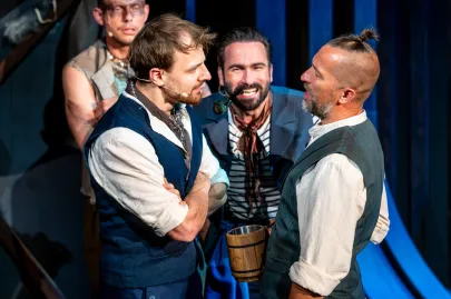 Próba medialna spektaklu Moby Dick w Teatrze Muzycznym w Gdyni