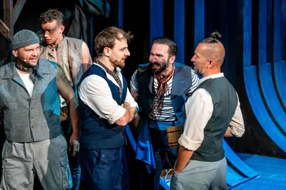 Próba medialna spektaklu Moby Dick w Teatrze Muzycznym w Gdyni