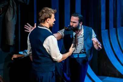 Próba medialna spektaklu Moby Dick w Teatrze Muzycznym w Gdyni