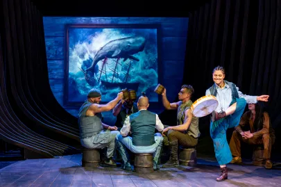 Próba medialna spektaklu Moby Dick w Teatrze Muzycznym w Gdyni
