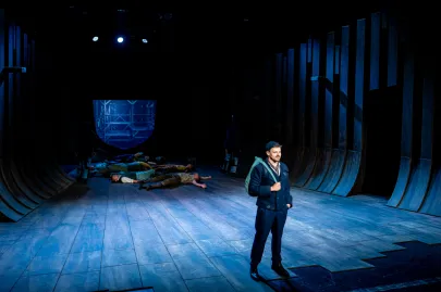 Próba medialna spektaklu Moby Dick w Teatrze Muzycznym w Gdyni