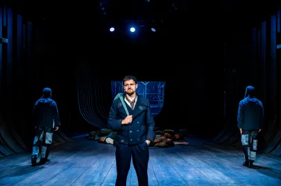 Próba medialna spektaklu Moby Dick w Teatrze Muzycznym w Gdyni