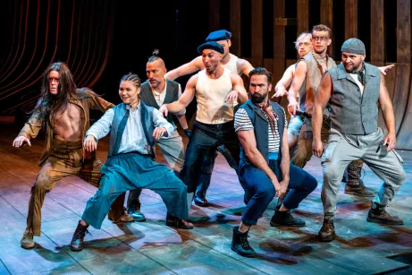 Próba medialna spektaklu Moby Dick w Teatrze Muzycznym w Gdyni