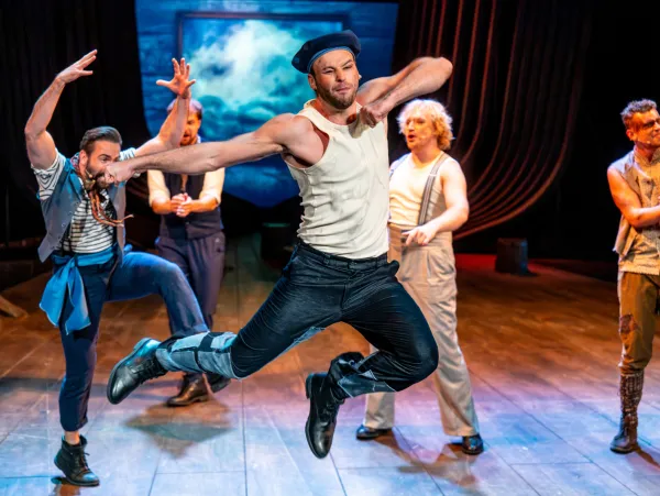 Próba medialna spektaklu Moby Dick w Teatrze Muzycznym w Gdyni