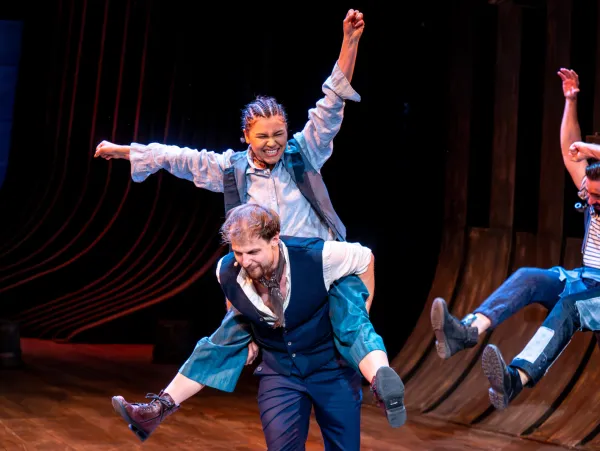 Próba medialna spektaklu Moby Dick w Teatrze Muzycznym w Gdyni