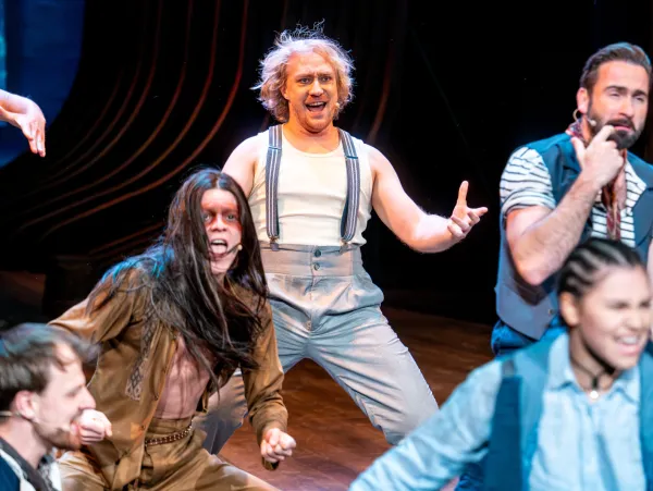 Próba medialna spektaklu Moby Dick w Teatrze Muzycznym w Gdyni