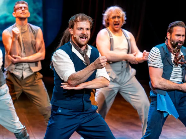 Próba medialna spektaklu Moby Dick w Teatrze Muzycznym w Gdyni