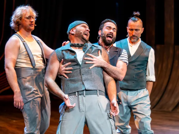 Próba medialna spektaklu Moby Dick w Teatrze Muzycznym w Gdyni